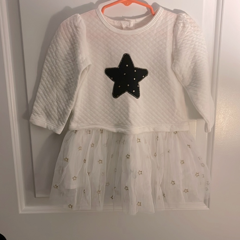 Little Me Sweatshirt with Tutu Dress
